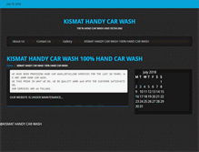 Tablet Screenshot of khcarwash.com.au